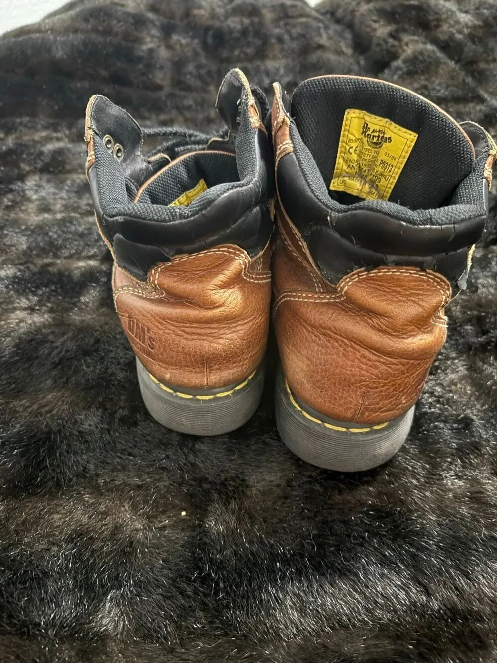 Dr Martens 8845 Teak Safety Boots   Size men 11 Steel toe shoes